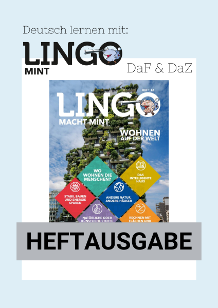 Lingo macht MINT-Magazin - Heft 12 Wohnen auf der Welt