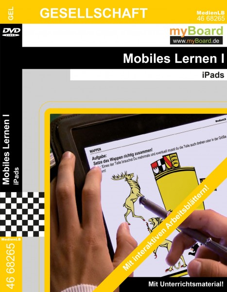 Mobiles Lernen I - iPads: DVD mit interaktiven Arbeitsblättern