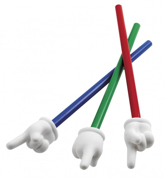 Set Hand-Zeigestab, 3 Stück zum Präsentieren