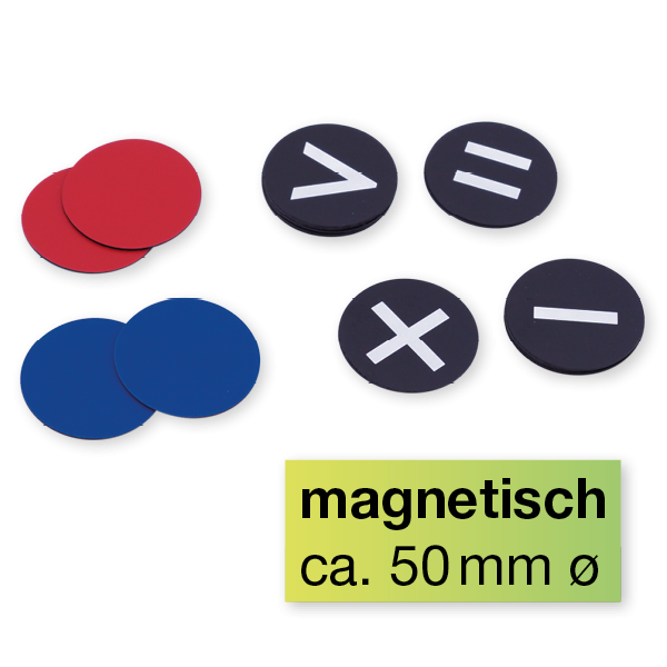 Demo-Wendeplättchen magnetisch, 125-tlg. im Koffer