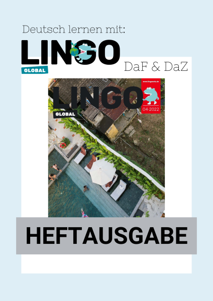 Lingo Global-Magazin – Heft 8: Eine Welt ohne Armut