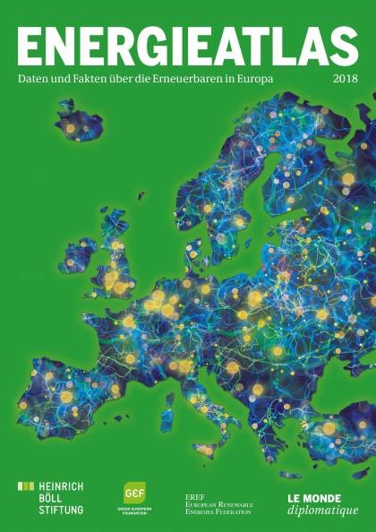 Energieatlas 2018: Daten und Fakten über die Erneuerbaren in Europa