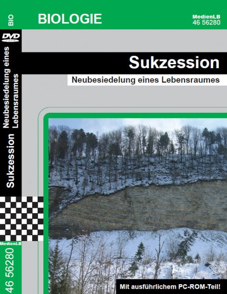 Sukzession - Neubesiedelung eines Lebensraumes: DVD mit Begleitmaterial