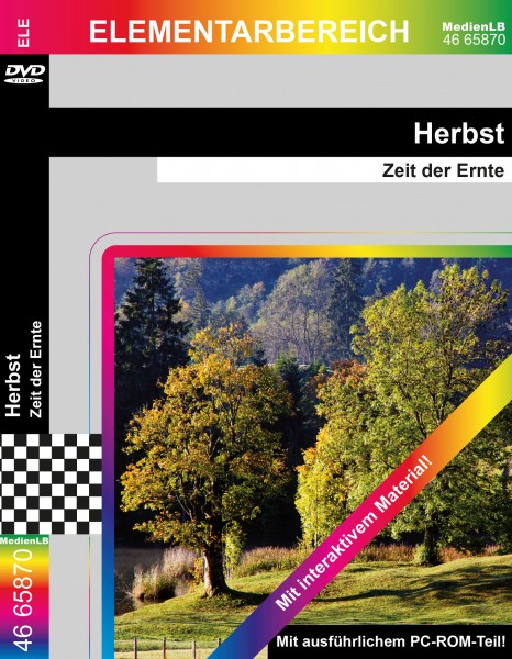 Herbst - Zeit der Ernte: DVD mit Unterrichtsmaterial, interaktive Übungen