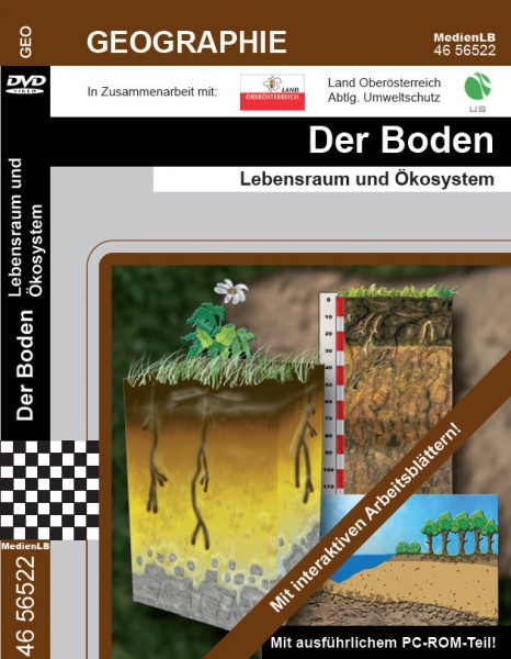 Der Boden - Lebensraum und Ökosystem: DVD mit interaktiven Arbeitsblättern