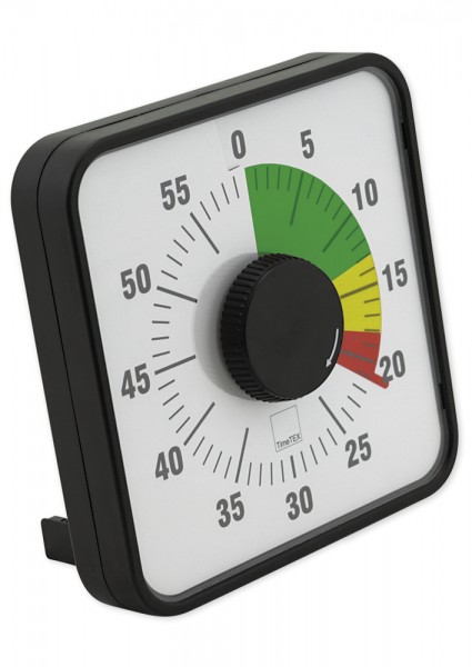 Zeitdauer-Uhr "Automatik" magnetisch, 19x19 cm, mit Ampelscheibe