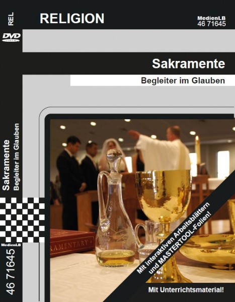 Sakramente - Begleiter im Glauben: DVD mit interaktiven Arbeitsblättern und MasterTool Folien