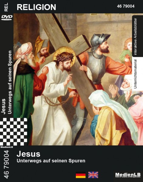 Jesus - Unterwegs auf seinen Spuren: DVD mit Unterrichts- und Begleitmaterial