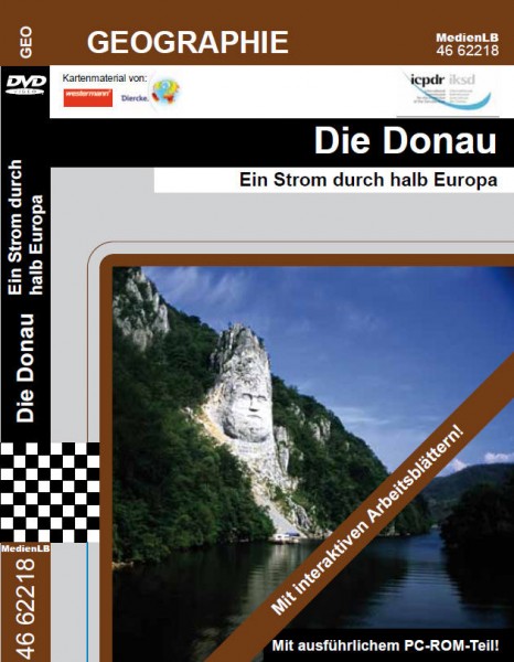 Die Donau - Ein Strom durch halb Europa: DVD mit interaktiven Arbeitsblättern