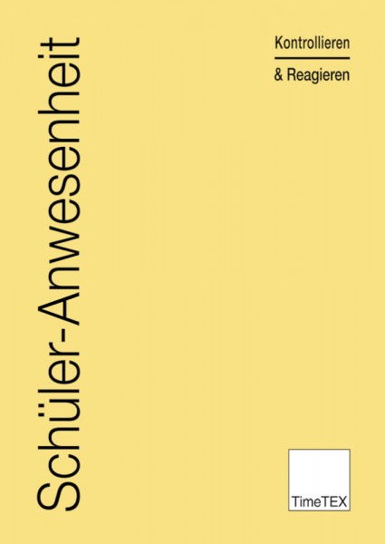 Heft Schüler-Anwesenheit A4