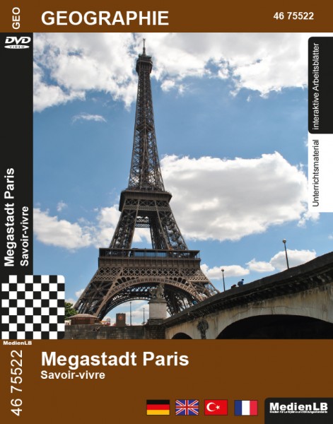 Megastadt Paris - Savoir-vivre: DVD mit Unterrichts- und Begleitmaterial