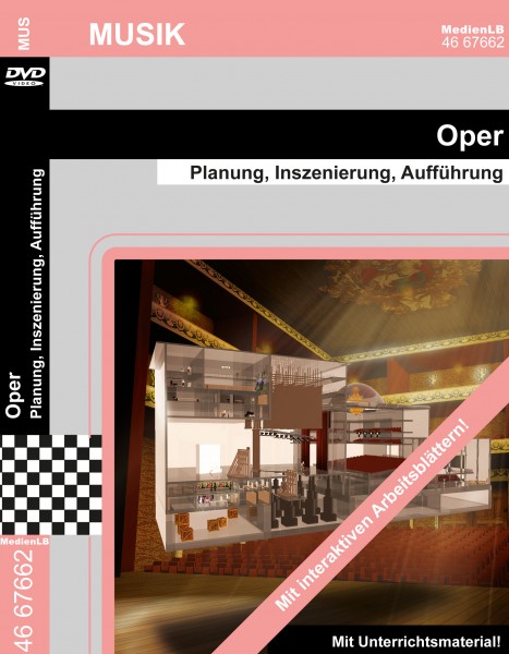 Oper - Planung, Inszenierung, Aufführung: DVD mit interaktiven Arbeitsblättern