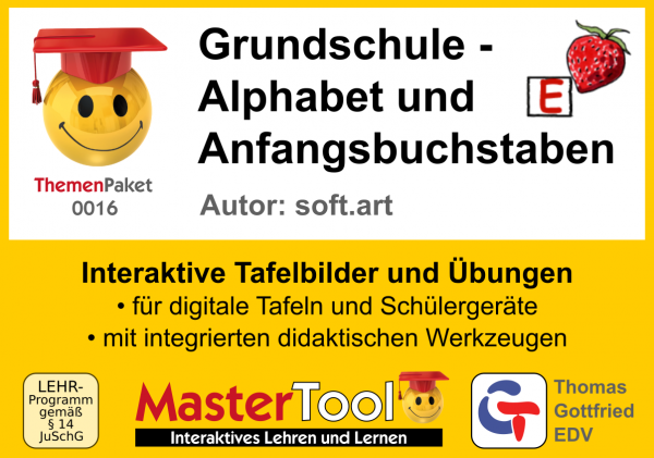 MasterTool - Grundschule - Alphabet und Anfangsbuchstaben (TP 16)