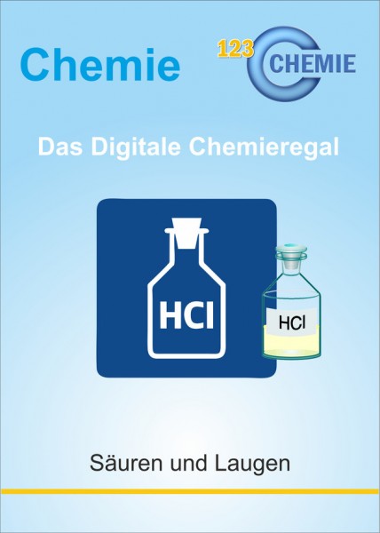 Digitales Chemieregal: Säuren und Laugen (CH 303)