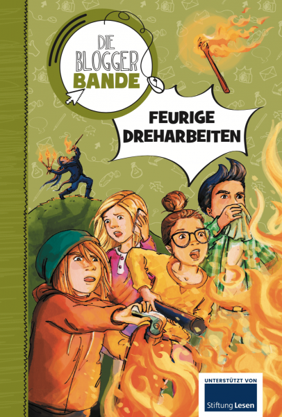 Die Bloggerbande... Feurige Dreharbeiten E-Book