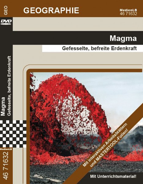 Magma - Gefesselte, befreite Erdenkraft: DVD mit interaktiven Arbeitsblättern und MasterTool Folien