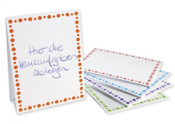 Set Gruppenarbeit-Flipchart A4, 5-tlg. Projektarbeiten