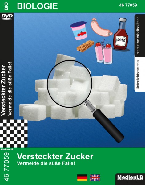 Versteckter Zucker - Vermeide die süße Falle!: DVD mit Begleitmaterial