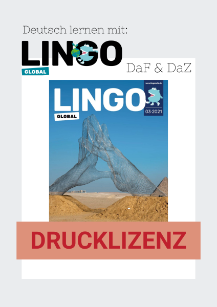 Lingo Global Drucklizenz Ausgabe 3: Partnerschaften