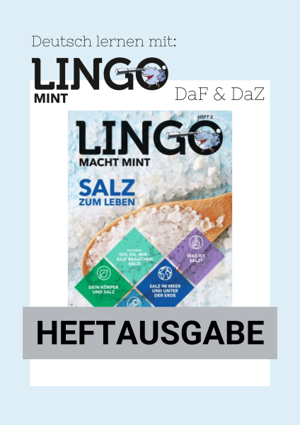 Lingo macht MINT-Magazin - Heft 2 Salz zum Leben