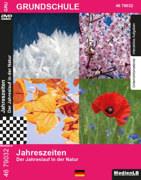 Jahreszeiten - Der Jahreslauf in der Natur: DVD mit Unterrichtsmaterial, interaktiven Übungen