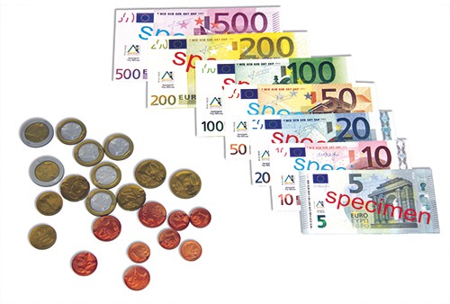 Set Euro-Rechengeld, 44-tlg.