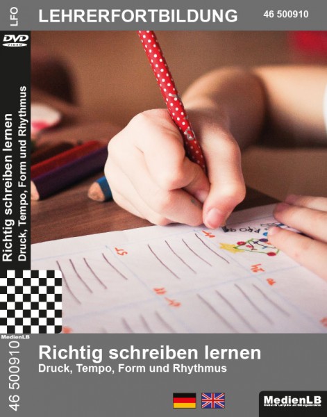 Richtig schreiben lernen - Druck, Tempo, Form und Rhythmus: DVD mit Unterrichts- und Begleitmaterial