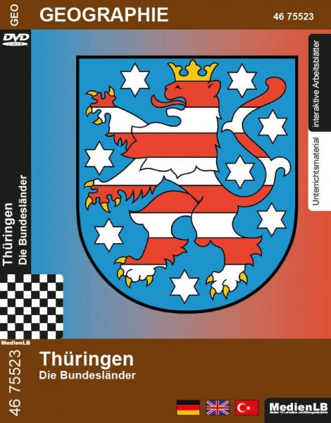 Thüringen - Die Bundesländer: DVD mit Unterrichts- und Begleitmaterial