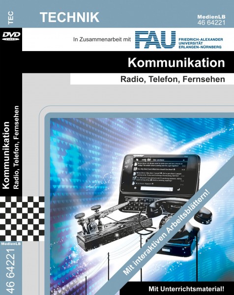 Kommunikation - Radio, Telefon, Fernsehen: DVD mit interaktiven Arbeitsblättern