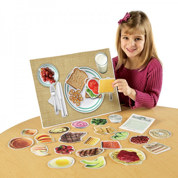 Gesunde Ernährung, magnetisch, 34-tlg. Projektunterricht