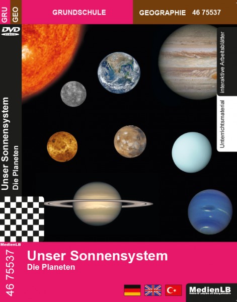 Unser Sonnensystem - Die Planeten: DVD mit Unterrichtsmaterial