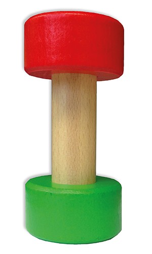 Gruppen-Ampel aus Holz, 10cm hoch, 5cm ø