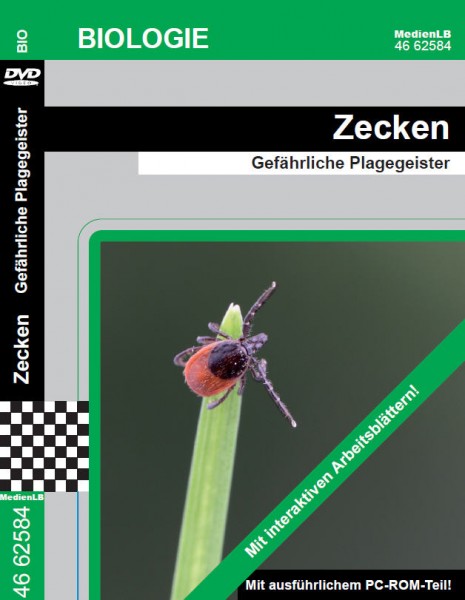 Zecken - Gefährliche Plagegeister: DVD mit Unterrichtsmaterial, interaktive Übungen