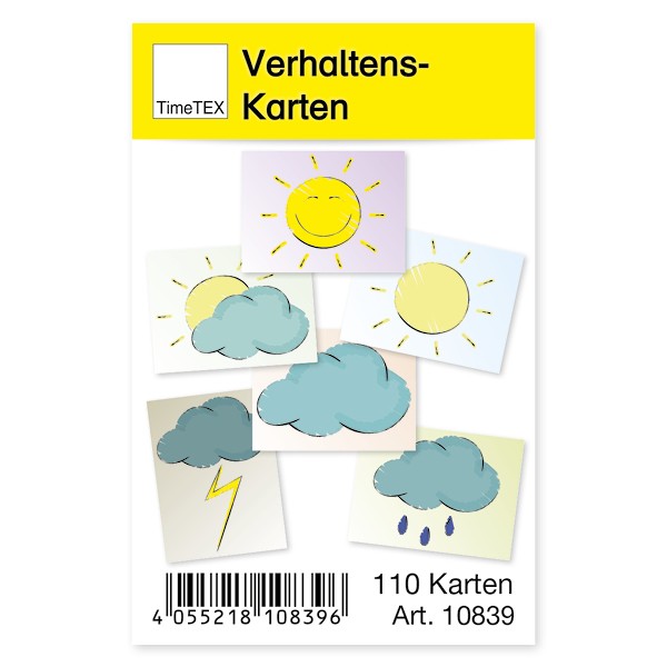 Verhaltens-Karten im Etui, 110 Stk.
