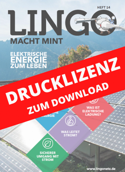 Lingo macht MINT Drucklizenz 14 Elektrische Energie zum Leben