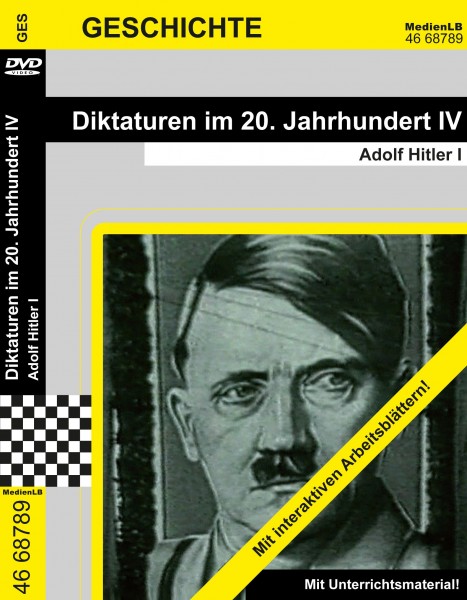Diktaturen im 20. Jahrhundert IV - Adolf Hitler I: DVD mit Unterrichts- und Begleitmaterial