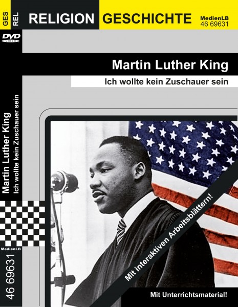 Martin Luther King - Ich wollte kein Zuschauer sein: DVD mit interaktiven Arbeitsblättern