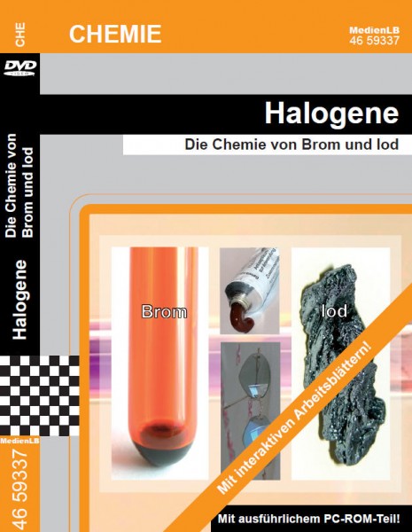 Halogene - Die Chemie von Brom und Iod: DVD mit interaktiven Arbeitsblättern