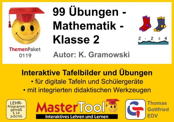 MasterTool - 99 Übungen - Mathematik - Klasse 2 (TP 119)