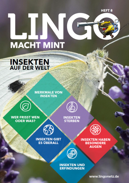 Lingo macht MINT-Magazin - Heft 8 Insekten auf der Welt