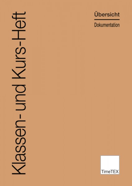 Klassen-/Kursheft A4, 64 Seiten