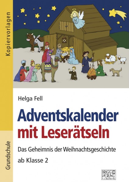 Adventskalender mit Leserätsel ab Klasse 2 Print oder E-Book