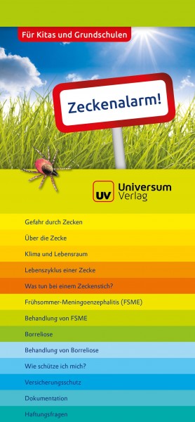 Zeckenalarm! - Registerbroschüre für Kitas und Grundschulen (Broschüre)