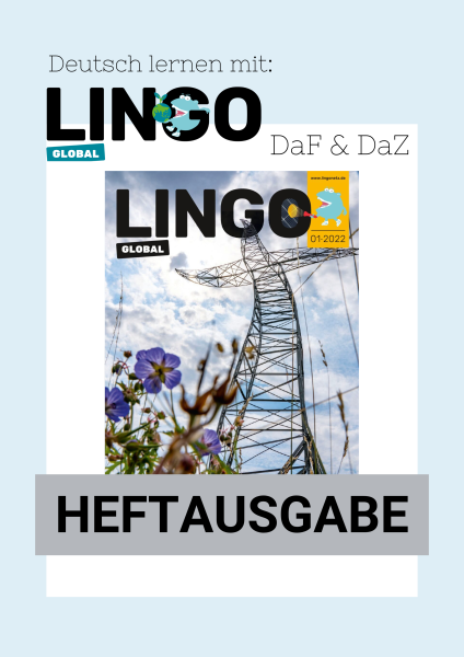 Lingo Global-Magazin – Heft 5: Grüne Energie