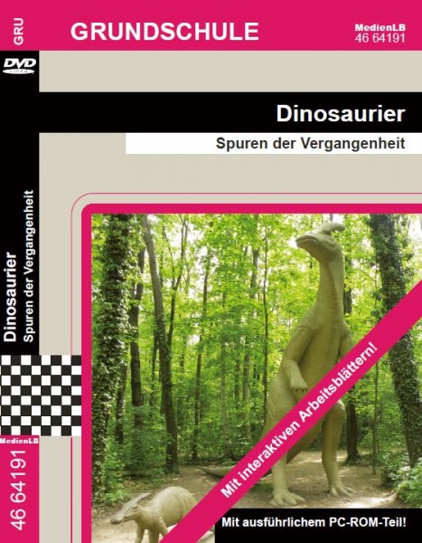 Dinosaurier - Spuren der Vergangenheit: DVD mit interaktiven Arbeitsblättern